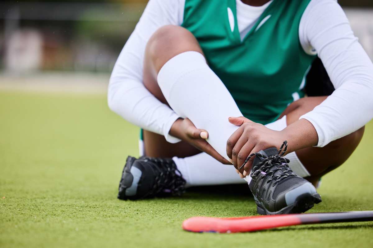A young athlete injured while playing in Texas.